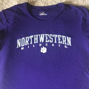 Northwestern heat gear by under armor top